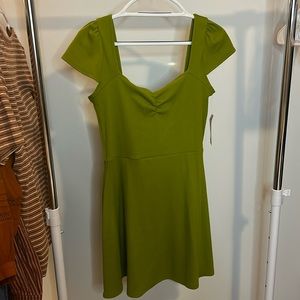 Green Cocktail Dress